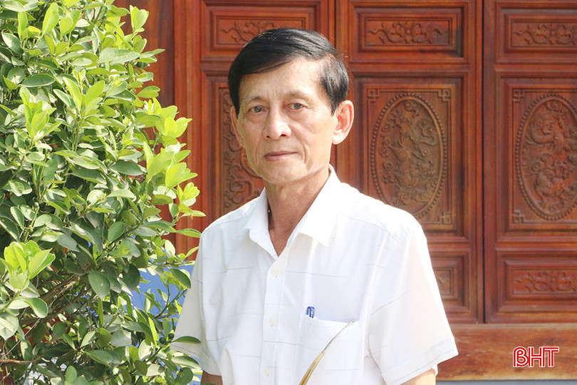 Ông Nguyễn Huy Hoàng - Quản lý Khu lưu niệm Bác Hồ về thăm Hà Tĩnh. ảnh 1'.JPG