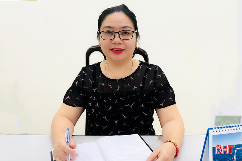 Bà Nguyễn Thị Hoài Thúy - Trưởng phòng Quản lý, nuôi trồng thủy sản (Chi cục Thủy sản Hà Tĩnh). z5259833541976_1cad718375a1f696f5e4da4018d0268a.jpg