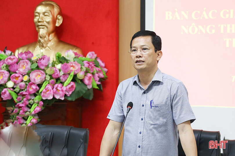 Chủ tịch UBND thành phố Hà Tĩnh Nguyễn Trọng Hiếu kết luận buổi làm việc. IMG_7622.jpg