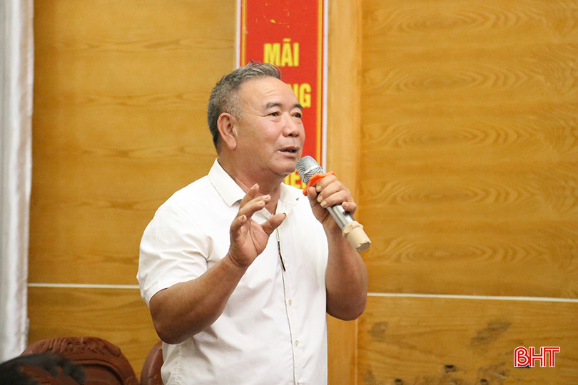 Ông Trần Văn Kỉnh - Giám đốc HTX Quy Vượng: Mong muốn công ty hướng dẫn cụ thể về kỹ thuật trong sản xuất lúa theo phương pháp hữu cơ để nâng cao giá trị sản xuất cho các thành viên HTX và tạo ra sản phẩm lúa chất lượng cao. IMG_7045.jpg