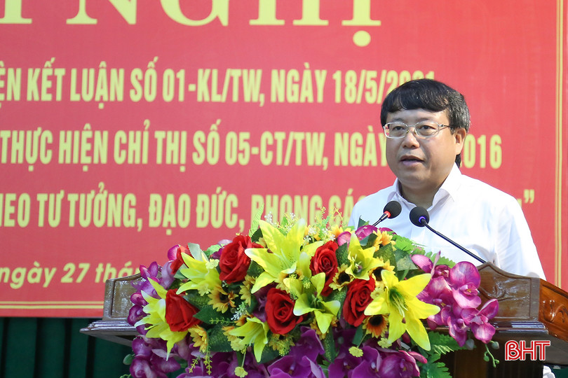 Bí thư Thành ủy Dương Tất Thắng: Cấp ủy, chính quyền các cấp tại TP Hà Tĩnh có nhiều cách làm chủ động, tích cực, sáng tạo để việc học tập và làm theo tư tưởng, đạo đức, phong cách Hồ Chí Minh thực hiện thắng lợi các mục tiêu, nhiệm vụ Nghị quyết Đại hội Đảng bộ thành phố lần thứ XXI. IMG_7292.jpg
