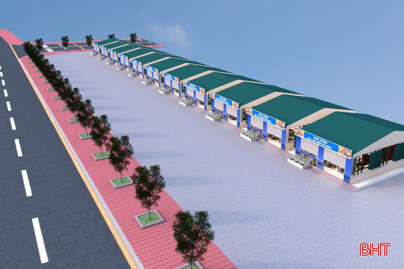 Phối cảnh 3D về 24 nhà hàng kinh doanh hải sản được TX Kỳ Anh quy hoạch trước quảng trường biển Kỳ Ninh. nàh hàng.jpeg