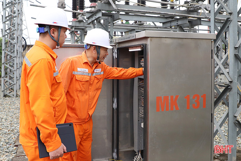 2 tháng đầu năm 2024, sản lượng điện thương phẩm của Công ty Điện lực Hà Tĩnh đạt 218,279 triệu kWh. 096.jpg
