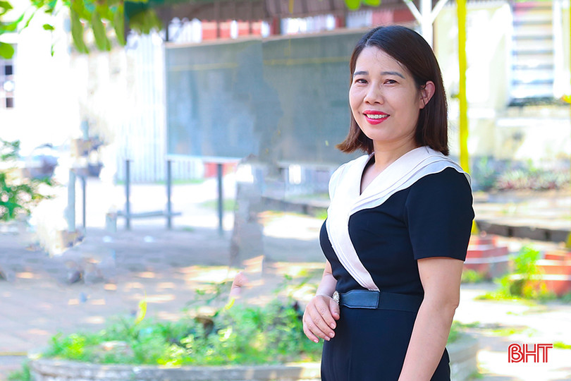 Chân dung cô giáo Nguyễn Thị Loan (Trường THPT Nguyễn Văn Trỗi, Lộc Hà). IMG_9848.jpg