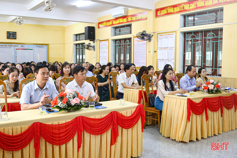 Phòng Giáo dục và Đào tạo TP Hà Tĩnh khai mạc Hội thi Giáo viên giỏi tiểu học cấp thành phố năm học 2023 - 2024 tại Trường Tiểu học Bắc Hà. IMG_7870.jpg