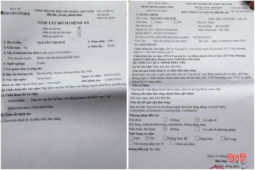 Hồ sơ bệnh án của chị Huệ. 383df670-8f33-43ae-b506-e943e9199d38.jpeg