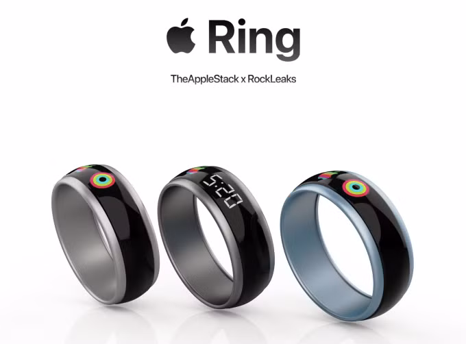 Một ý tưởng về Apple Ring. Ảnh: Rock Leaks