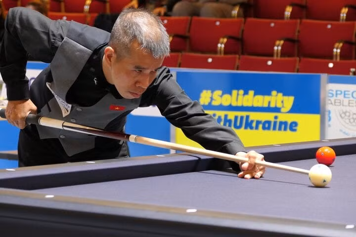 Trần Quyết Chiến chơi không đúng phong độ ở trận chung kết. (Ảnh: Jan Rosmulder)