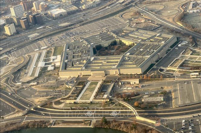 Trụ sở Lầu Năm Góc tại Washington, D.C. (Mỹ). Ảnh: AFP/TTXVN 090324-lau-nam-goc.jpg