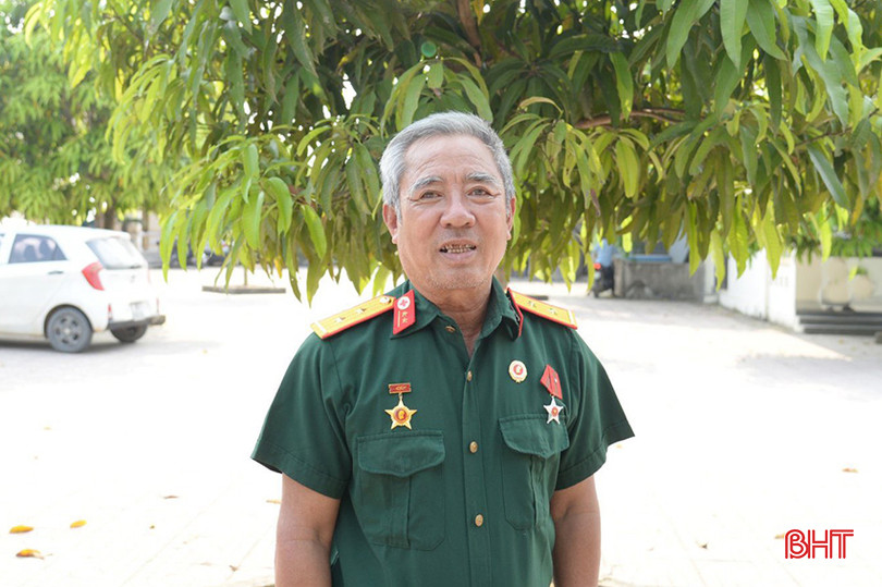 Ông Võ Quang Tạo - hội viên Hội CCB xã Tùng Lộc. z5467287851101_9e31f54f2e2d95a603da16142c0b1a49.jpg