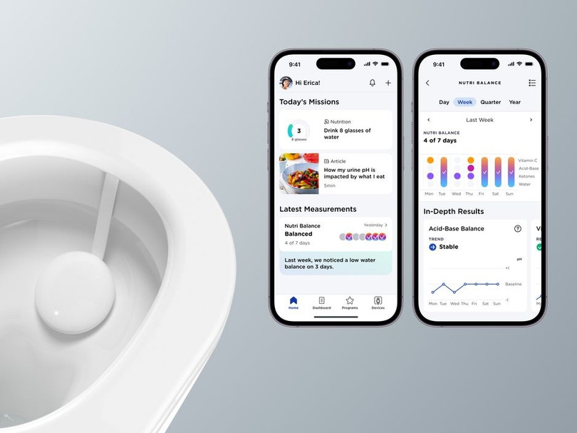 Thiết bị của Withings có thể phát hiện nồng độ vitamin, lượng đường huyết và thời điểm rụng trứng. Ảnh: Withings. Thiết bị của Withings có thể phát hiện nồng độ vitamin, lượng đường huyết và thời điểm rụng trứng. Ảnh: Withings.