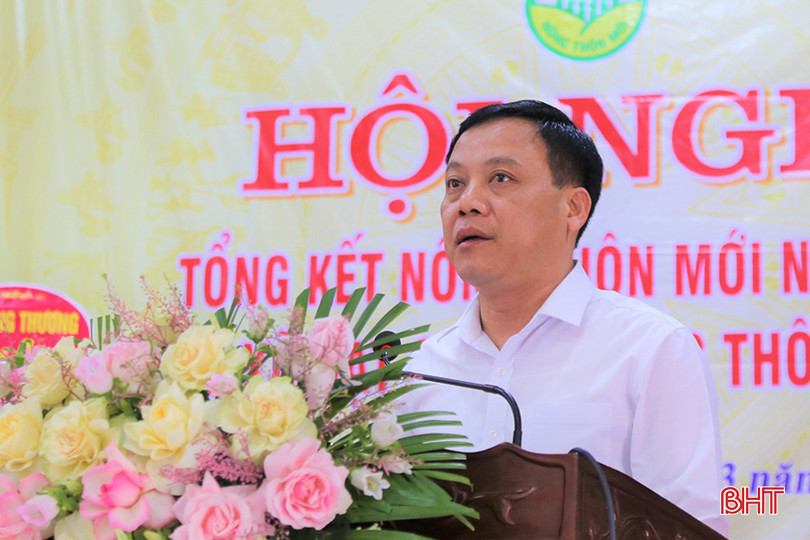 Chủ tịch UBND huyện Thạch Hà Nguyễn Văn Khoa phát biểu chỉ đạo. 4.jpg