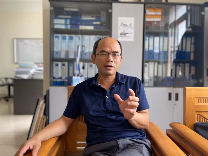 TS Nguyễn Văn Dũng, Trưởng khoa Côn trùng, Viện Sốt rét - Ký sinh trùng - Côn trùng Trung ương. Ảnh: Thanh Loan.