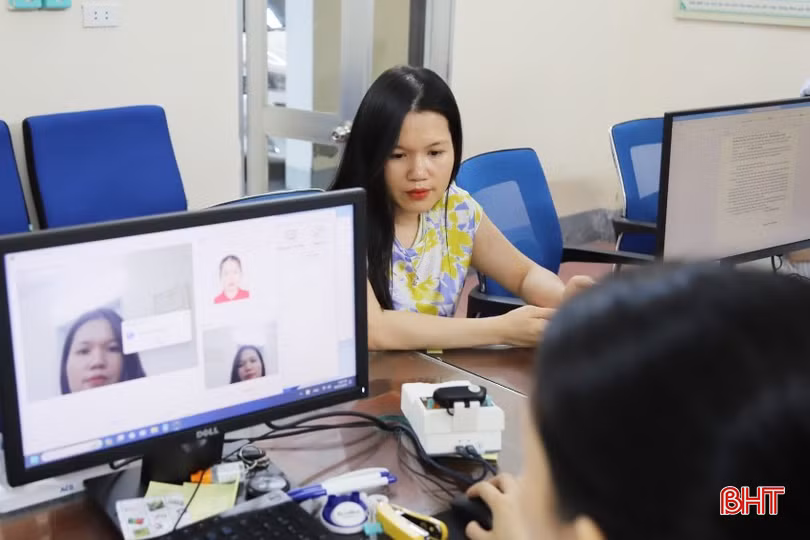 Mô hình xác thực sinh trắc được triển khai tại Phòng Công chứng số 1 (Sở Tư pháp).