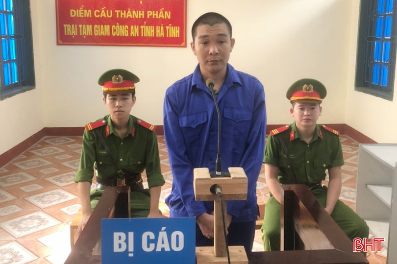 Bị cáo Nguyễn Văn Công tại phiên xử sơ thẩm. 30b376db316d9133c87c-2