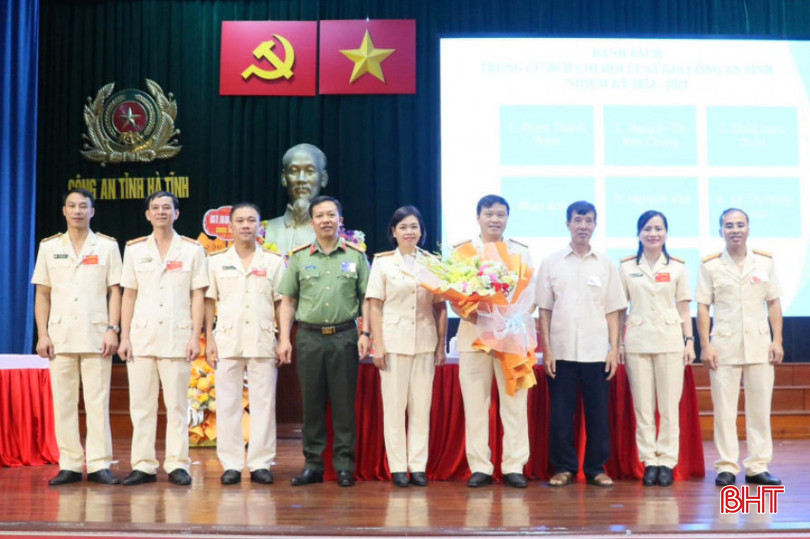 Đại hội Chi hội Luật gia Công an tỉnh đã bầu 7 hội viên vào BCH Khóa V, nhiệm kỳ 2024 – 2029. CAT.jpg