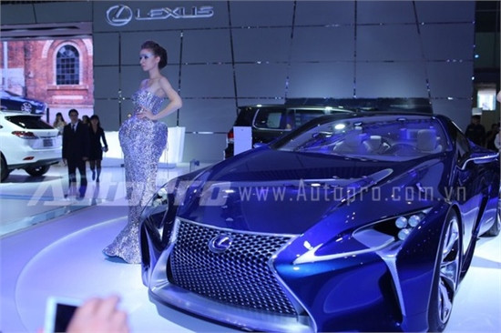 Siêu phẩm Lexus LF-LC lần đầu tiên có mặt ở Việt Nam ảnh 2
