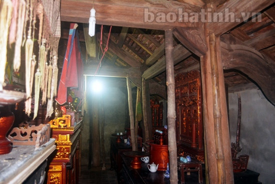 Thượng điện đền thờ Ngô Phúc Vạn có nguy cơ sụp đổ ảnh 1