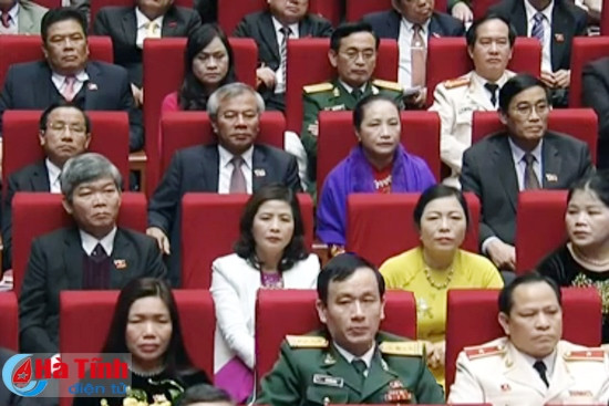 Đoàn đại biểu tỉnh Hà Tĩnh tham dự Đại hội Đoàn đại biểu tỉnh Hà Tĩnh tham dự Đại hội