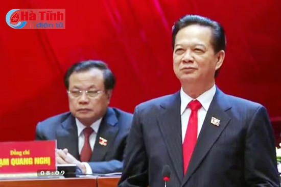 Thủ tướng Chính phủ Nguyễn Tấn Dũng điều hành Đại hội Thủ tướng Chính phủ Nguyễn Tấn Dũng điều hành Đại hội