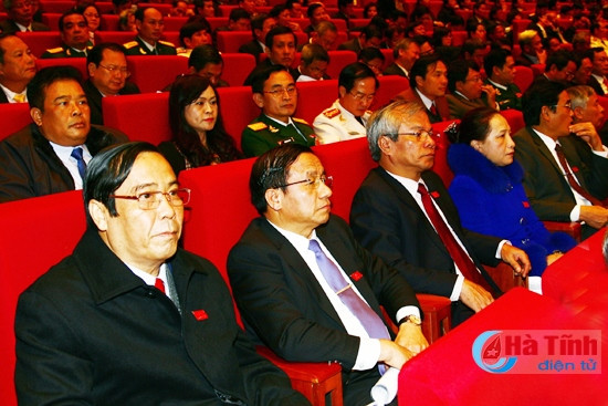 Đoàn đại biểu tỉnh Hà Tĩnh Đoàn đại biểu tỉnh Hà Tĩnh