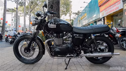 Triumph Bonneville T100 2016 đầu tiên tại Việt Nam ảnh 2