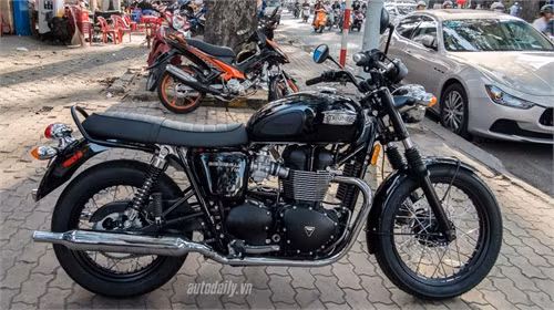Triumph Bonneville T100 2016 đầu tiên tại Việt Nam ảnh 4