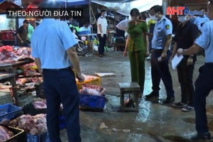 Triệt phá đường dây giết mổ, tiêu thụ thịt lợn nhiễm dịch tả lợn châu Phi