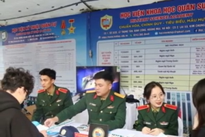Bộ Quốc phòng lần đầu tổ chức kỳ thi riêng để xét tuyển đại học