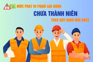 [Motion graphic] Mức phạt vi phạm lao động chưa thành niên theo quy định mới nhất