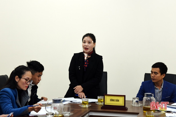 Huyện Kỳ Anh tập trung giải quyết dứt điểm các kiến nghị của công dân liên quan đến đất đai