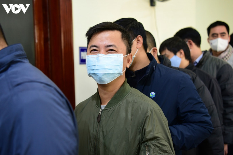 Hơn 350 nhà báo được xét nghiệm Covid-19 chuẩn bị tác nghiệp tại Đại hội Đảng XIII