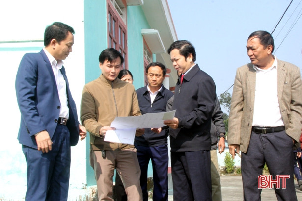 Khởi công 2 nhà văn hóa cộng đồng kết hợp tránh lũ tại Hương Sơn