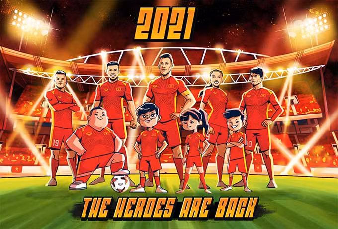 Đội tuyển Việt Nam ra mắt áo đấu mới theo kiểu chưa từng có ở châu Á