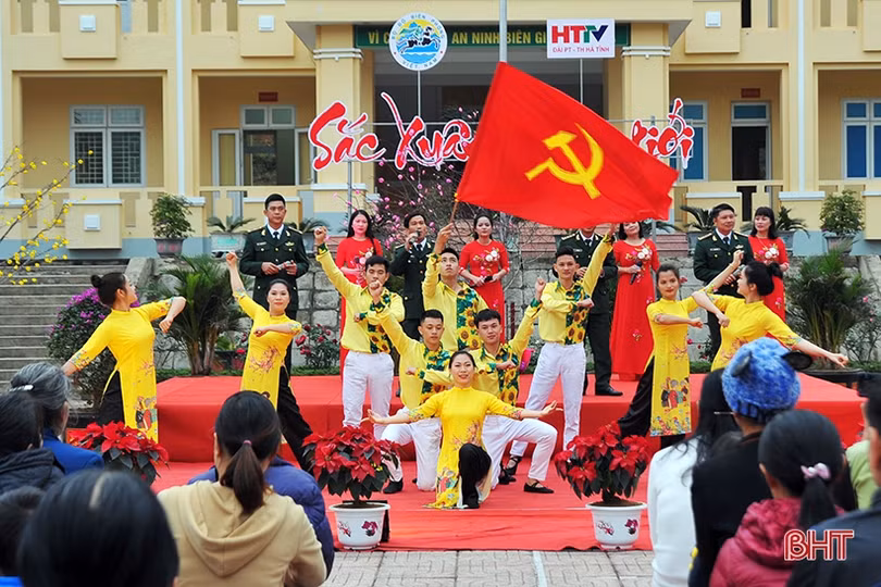 “Sắc xuân biên giới” ở Phú Lâm