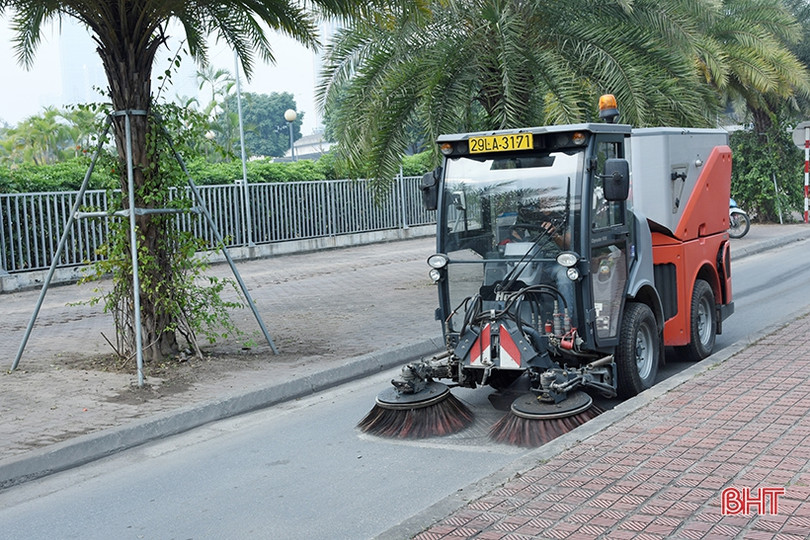 Trung tâm Hội nghị Quốc gia trước ngày khai mạc Đại hội đại biểu toàn quốc lần thứ XIII của Đảng