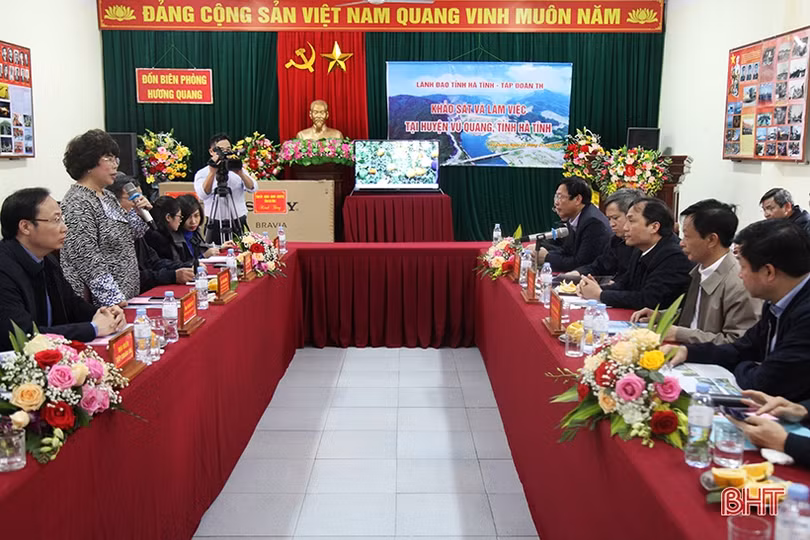 Chủ tịch Tập đoàn TH: Cơ hội đầu tư các dự án ở Hà Tĩnh là rất khả thi