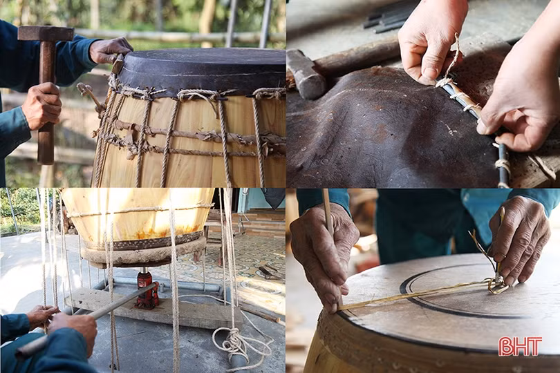 Làng trống lâu đời ở Hà Tĩnh vào mùa bận rộn nhất trong năm