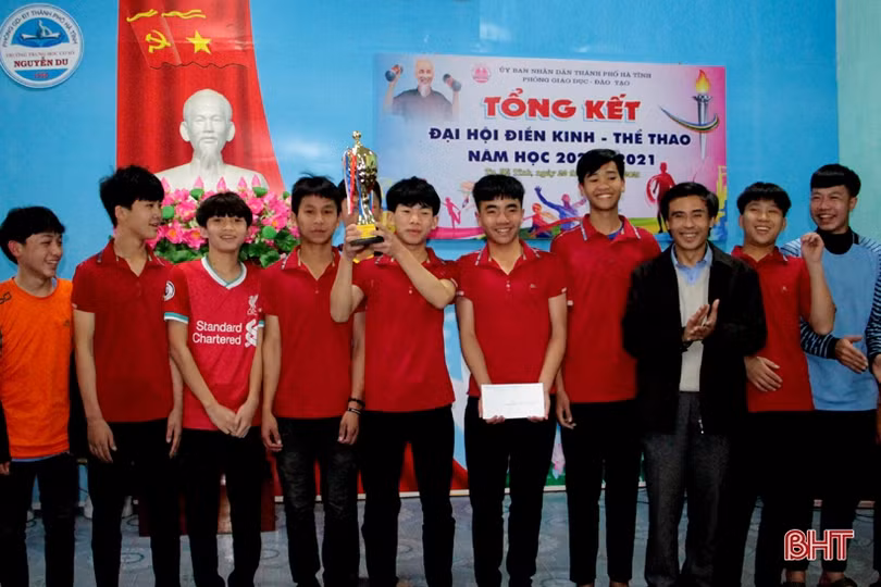 Kết thúc Đại hội Điền kinh – Thể thao ngành Giáo dục thành phố Hà Tĩnh