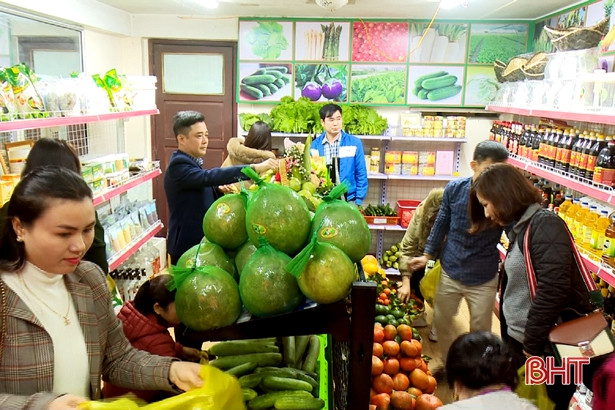 Khai trương cửa hàng nông sản an toàn tại thành phố Hà Tĩnh