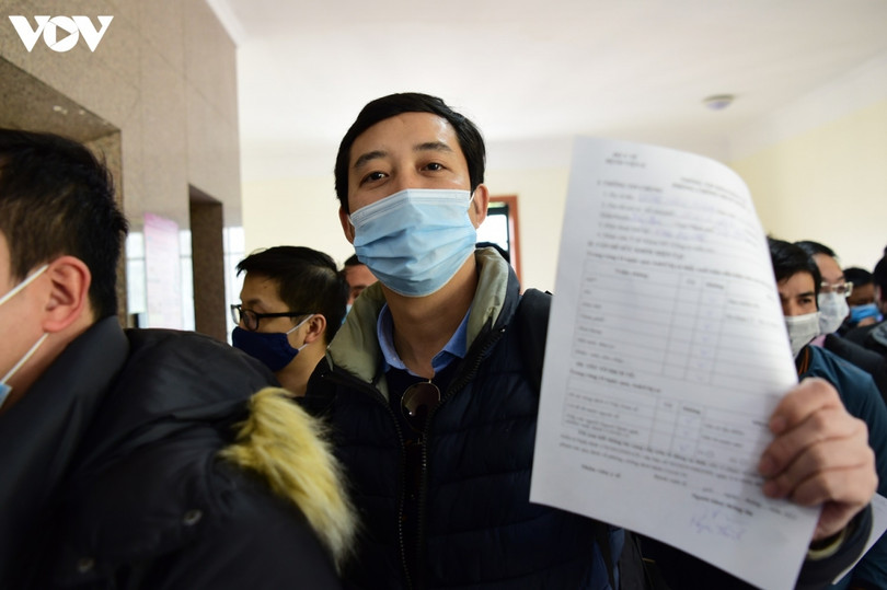 Hơn 350 nhà báo được xét nghiệm Covid-19 chuẩn bị tác nghiệp tại Đại hội Đảng XIII