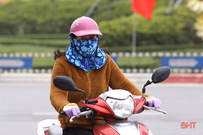 Hà Tĩnh rét vào đêm và sáng sớm