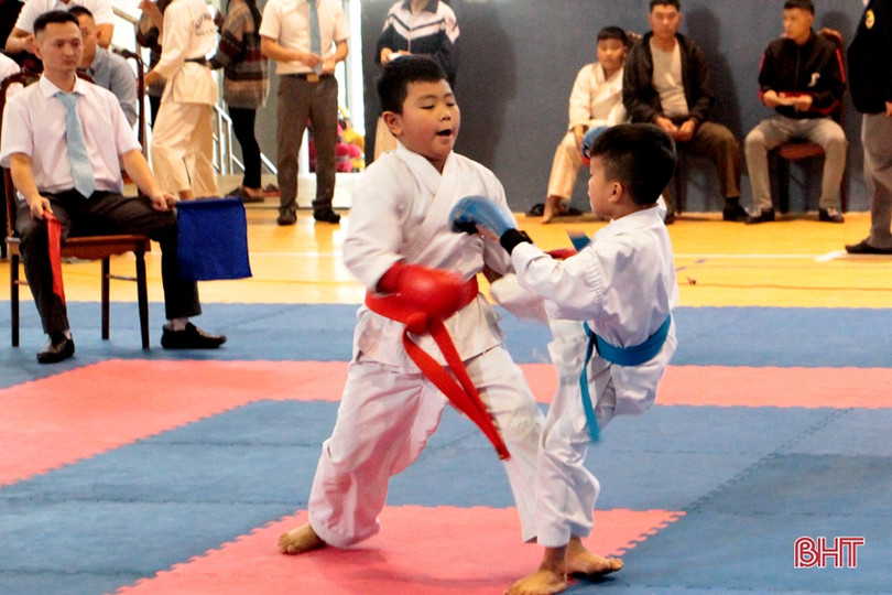 Khai mạc giải Cúp các CLB Karate Hà Tĩnh mở rộng lần thứ nhất