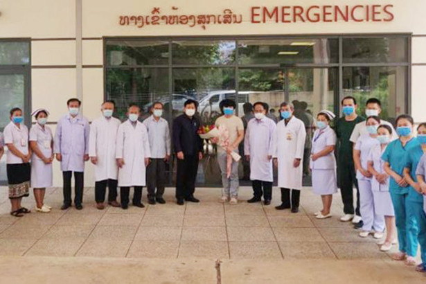 Lào chữa khỏi hoàn toàn 41 trường hợp mắc Covid-19