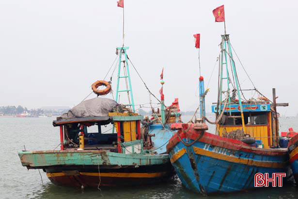 Biên phòng Hà Tĩnh liên tiếp bắt giữ 5 tàu giã cào khai thác trái quy định