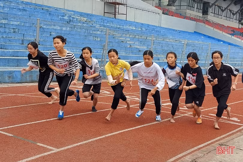 Kết thúc Đại hội Điền kinh – Thể thao ngành Giáo dục thành phố Hà Tĩnh