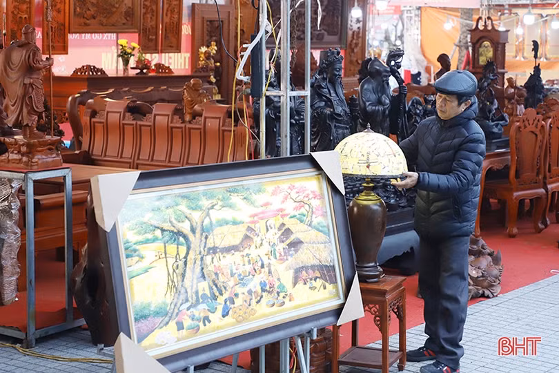 Chiêm ngưỡng kiệt tác của các làng nghề khắp 3 miền tại trung tâm TP Hà Tĩnh