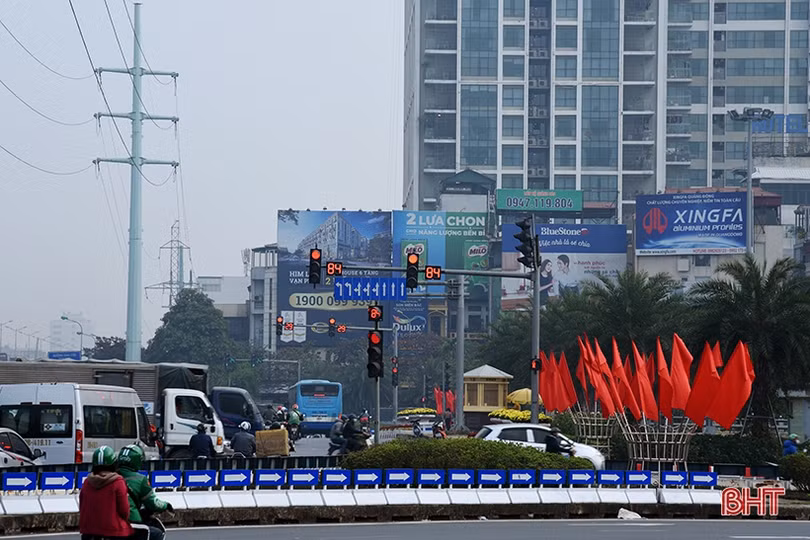 Trung tâm Hội nghị Quốc gia trước ngày khai mạc Đại hội đại biểu toàn quốc lần thứ XIII của Đảng