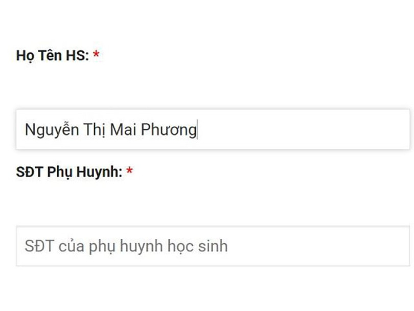 Cha mẹ cần nhập đúng tên con theo hồ sơ để tránh sai lệch dữ liệu cach-tra-cuu-diem-3.jpg