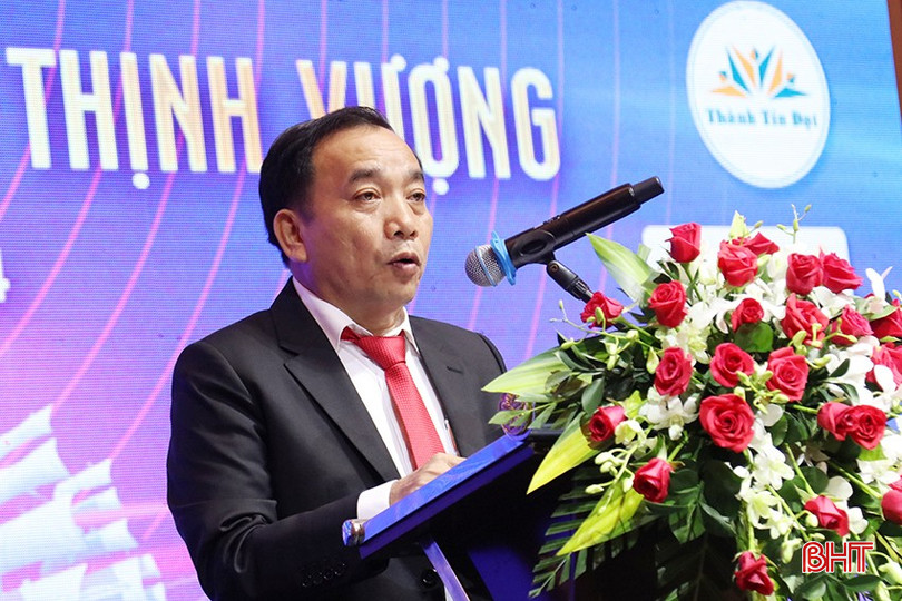 Ông Nguyễn Phi Dần – Chủ tịch Hội Doanh nghiệp Hà Tĩnh phía Nam: "Hội đã tổ chức nhiều sự kiện kết nối giao thương, mở ra nhiều cơ hội hợp tác quý giá, đồng thời vun đắp tình đoàn kết giữa các hội viên" b-2719-8255.jpg